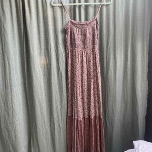 American Eagle Pink Floral Dress